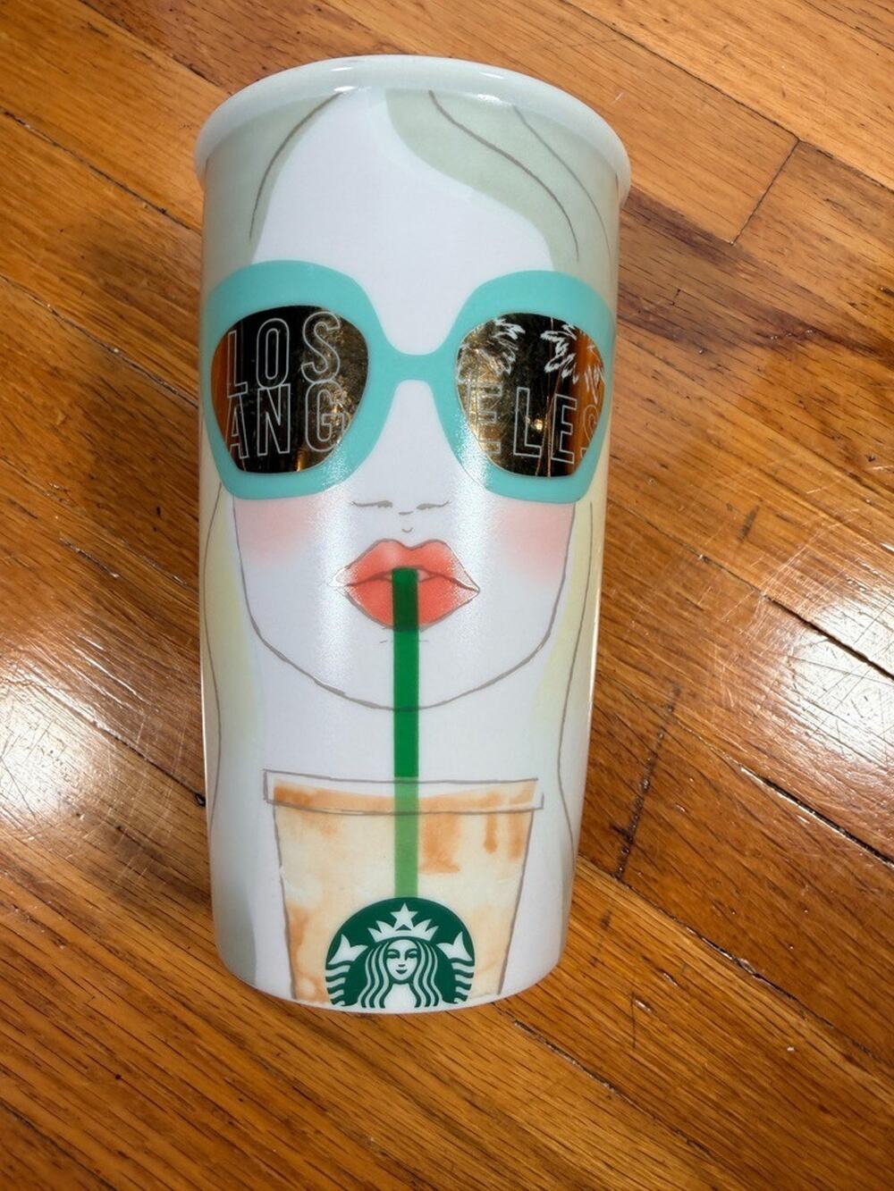 Starbucks Los Angeles Ceramic Mug – 12 oz Coffee Cup